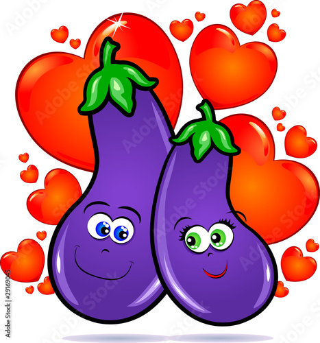 Vegetables in love