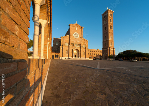 Tableau sur toile basilica Anzio