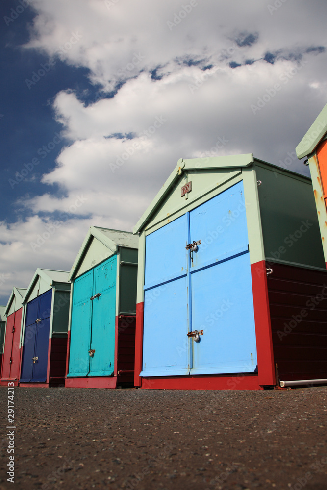 Beach huts at Hove, Brighton