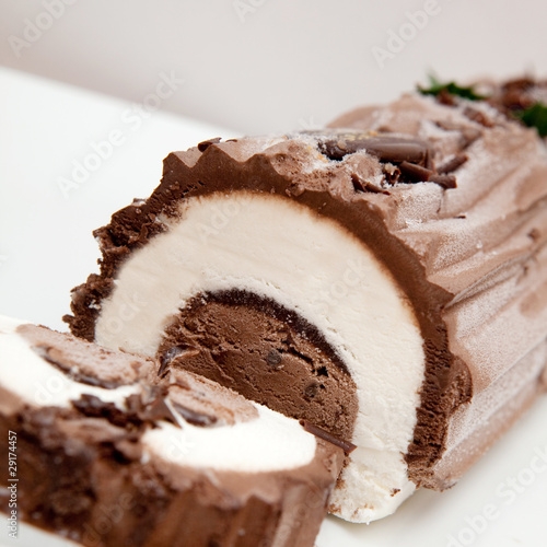 bûche glacée
