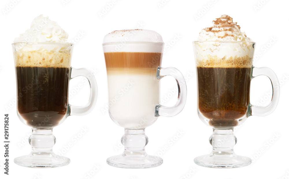 Set of 3 irish coffee Set of 3 irish coffee