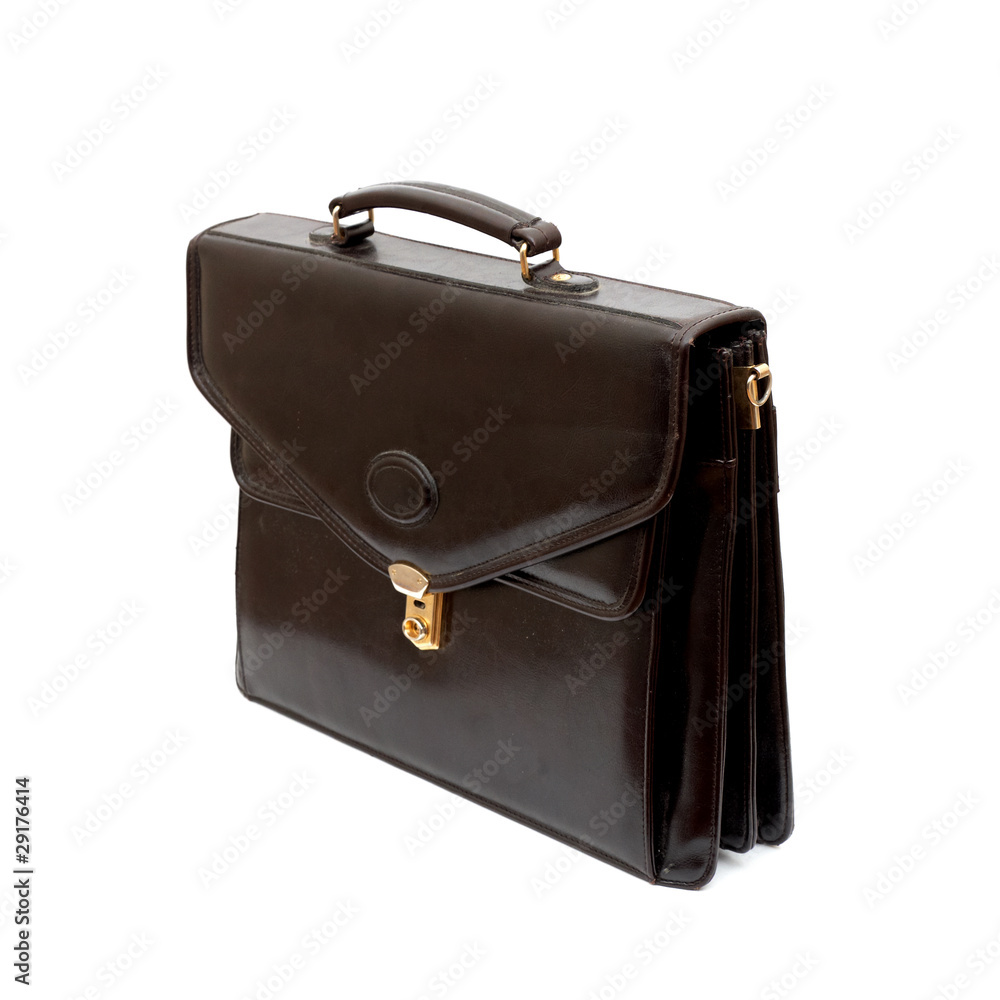 Fashionable leather briefcase Fashionable leather briefcase