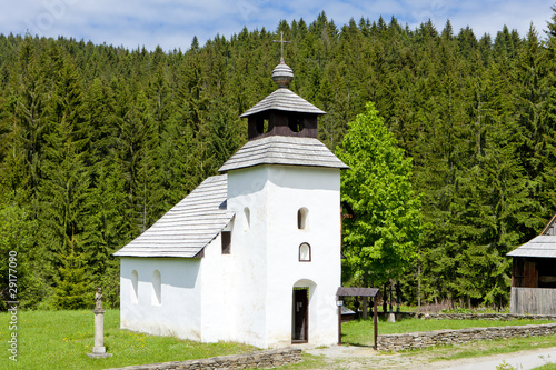 church in Museum of Kysuce village, Vychylovka, Slovakia