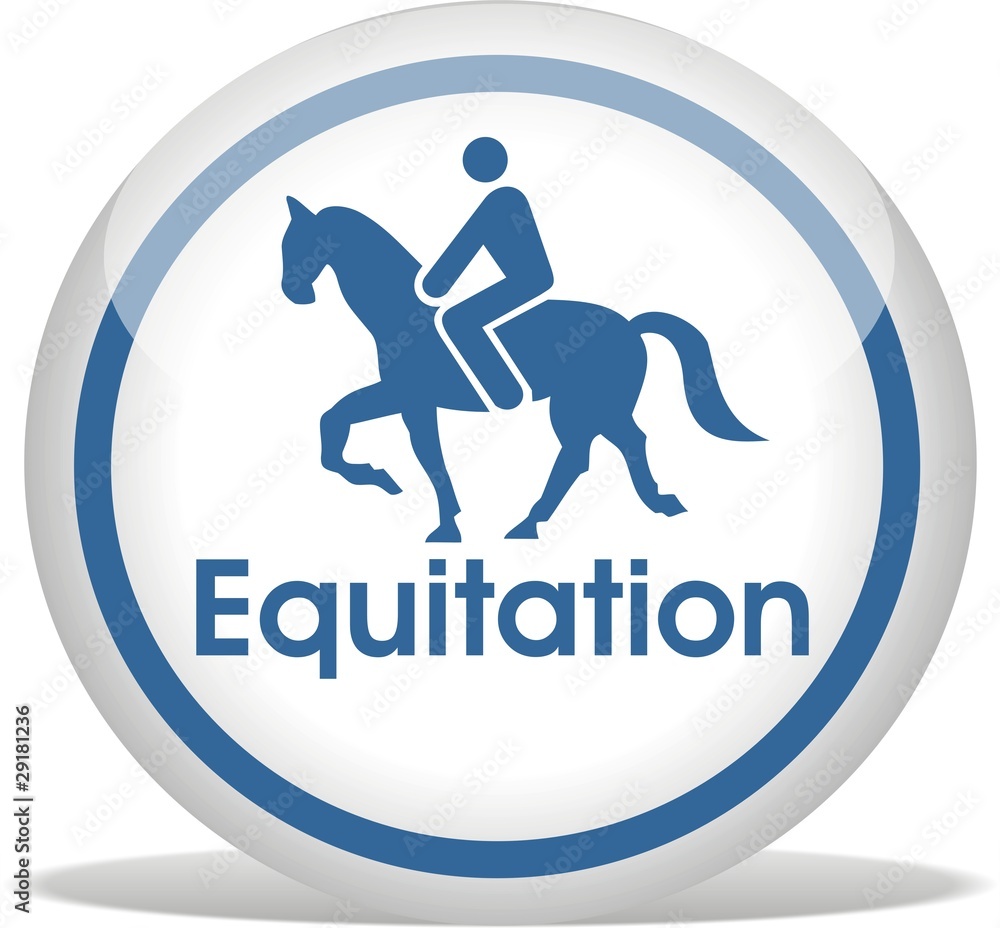 Obraz premium bouton équitation