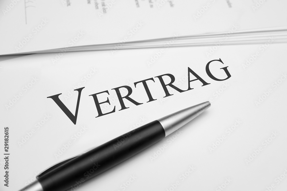 vertrag vertrag