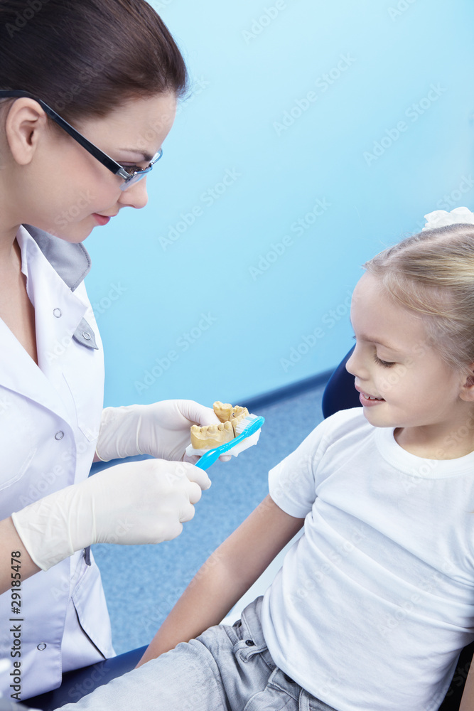 Proper brushing Proper brushing