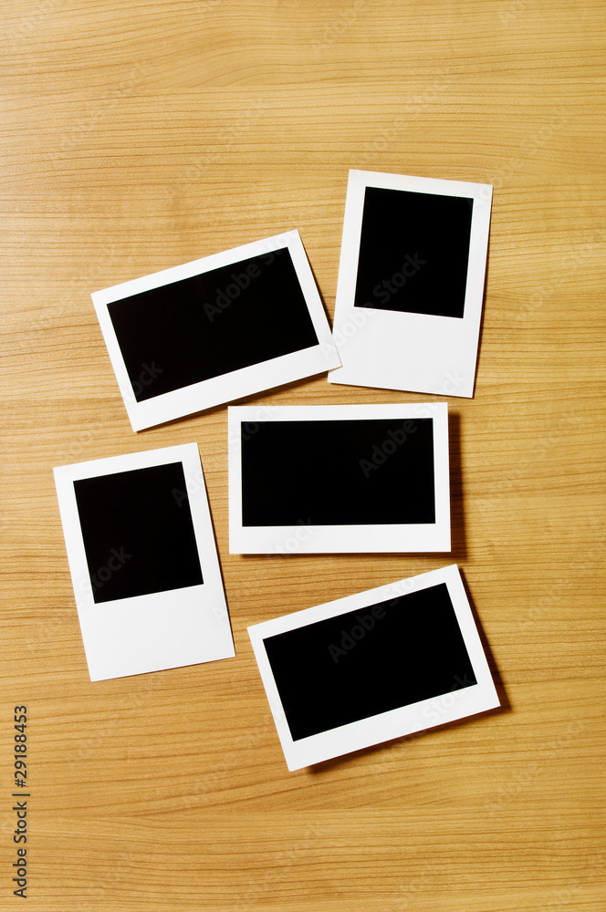 Designer concept - blank photo frames for your photos Designer concept - blank photo frames for your photos
