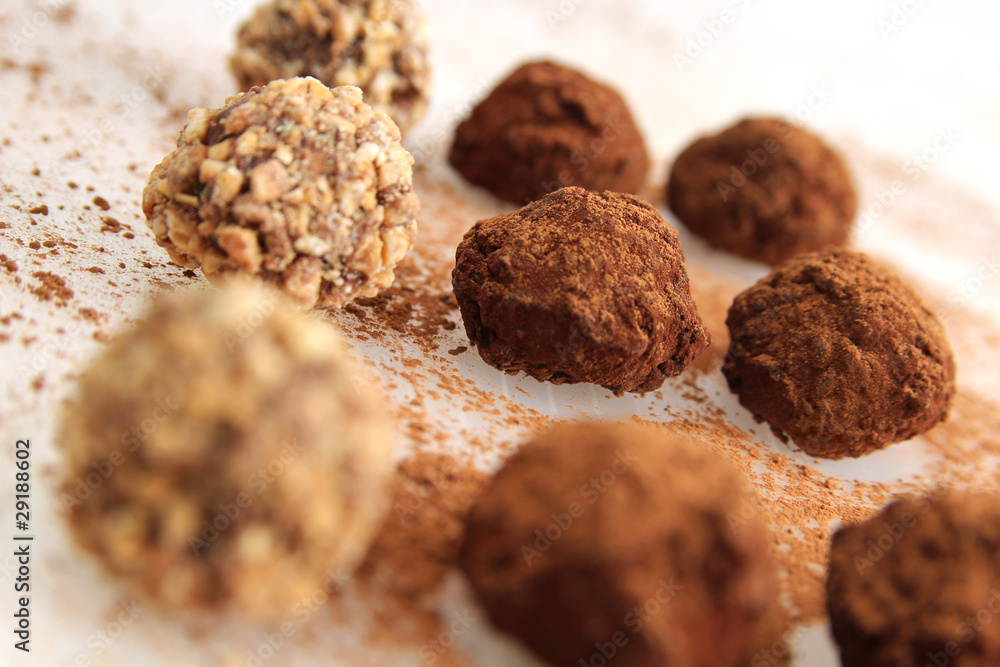 Chocolate truffles Chocolate truffles
