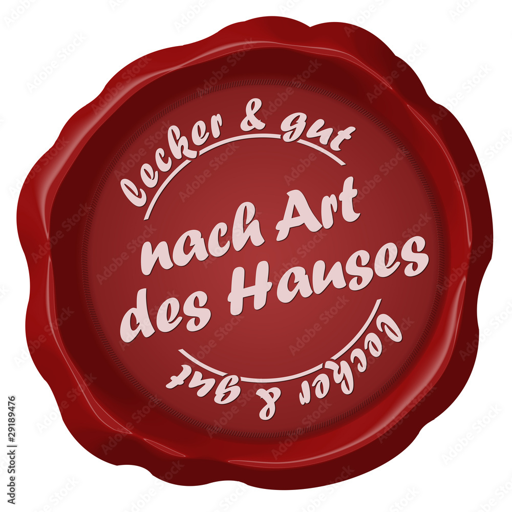 siegel button nach art hauses lecker und gut siegel button nach art hauses lecker und gut