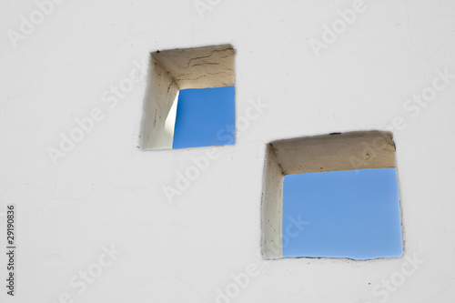 window with sky at wall © travelview