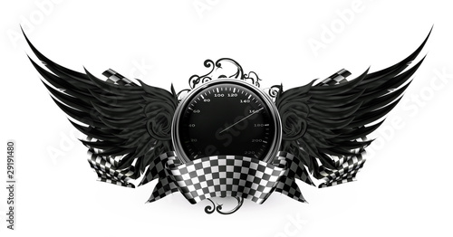 Wings Black, Racing emblem