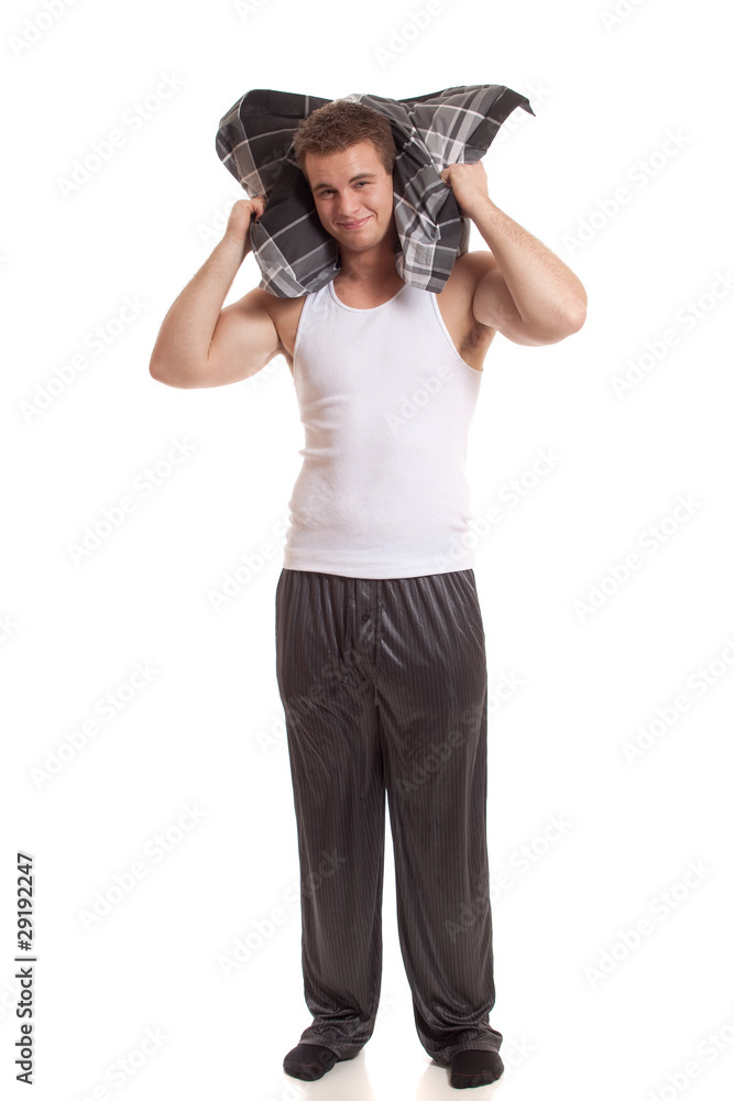Man in Pajamas Man in Pajamas