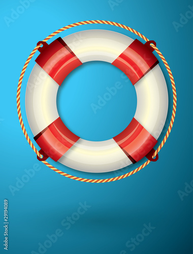 Life buoy background