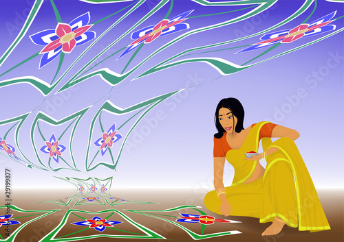 Painting hindu