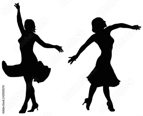 Dancing flamenco