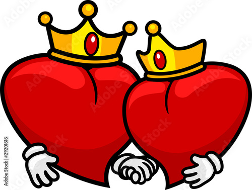 King and Queen of Hearts