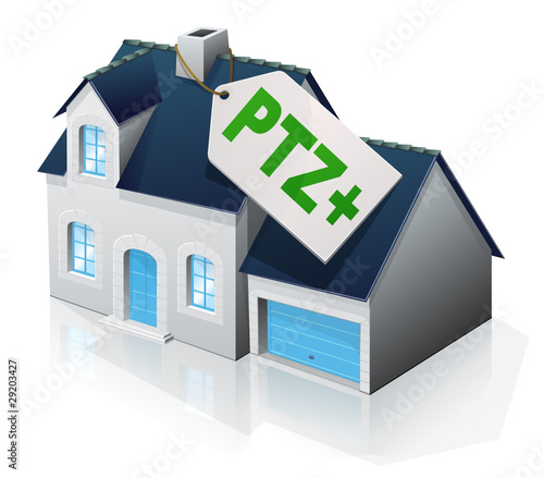 Pavillon admissible au PTZ+ (reflet)