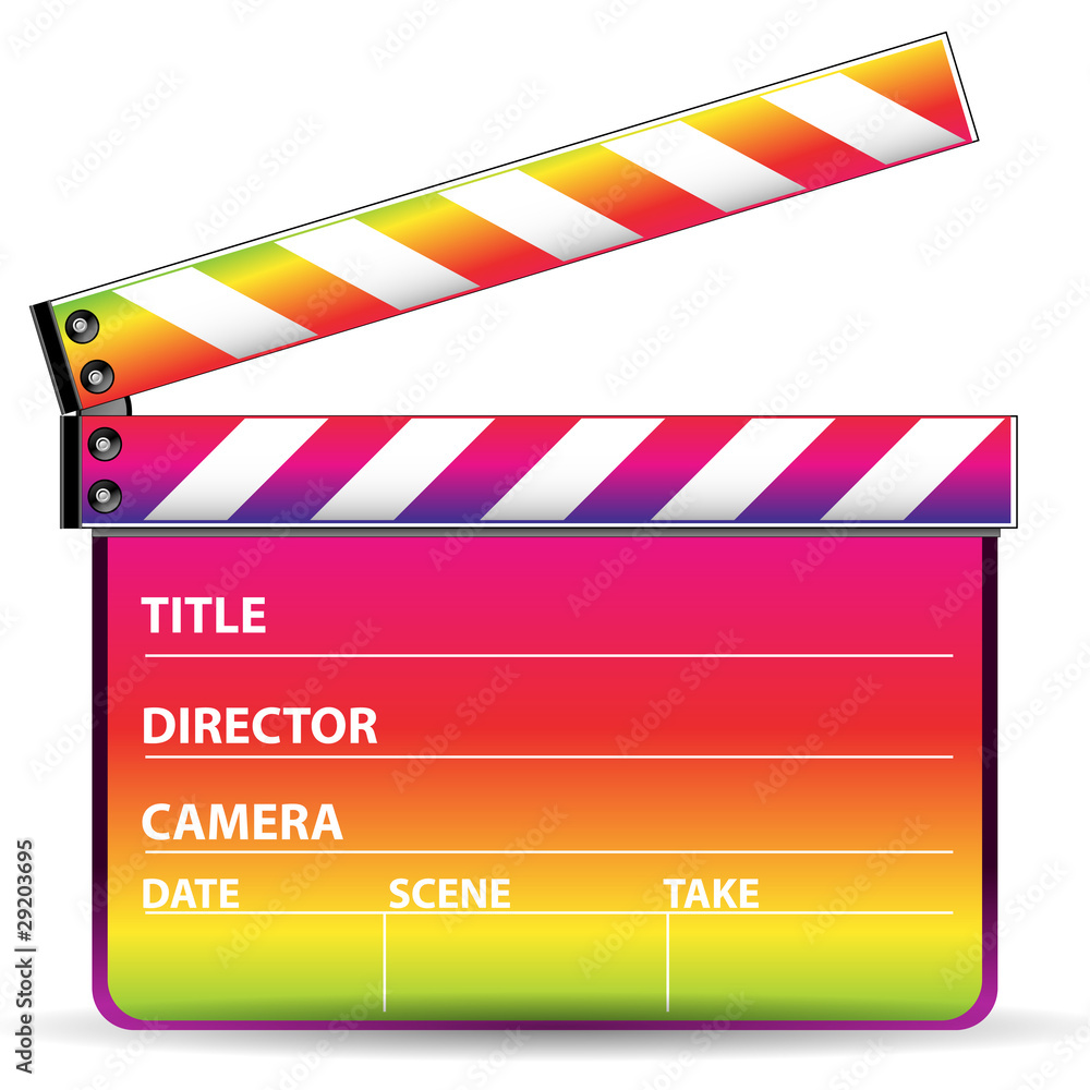 Fototapeta premium color clapboard
