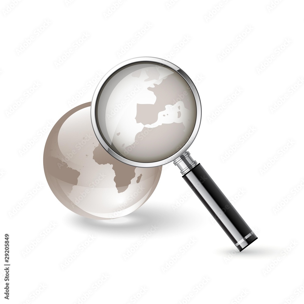 Magnifying glass. Internet search icon Magnifying glass. Internet search icon