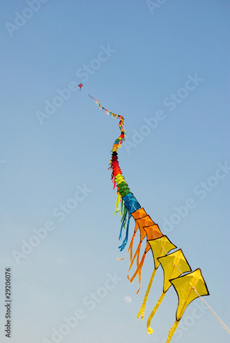 Long kiye on the sky.