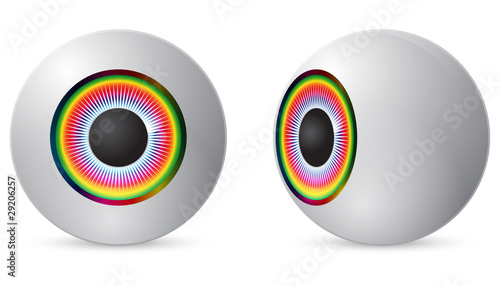 rainbow eyes