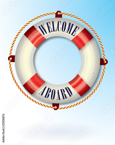 Welcome aboard Life buoy