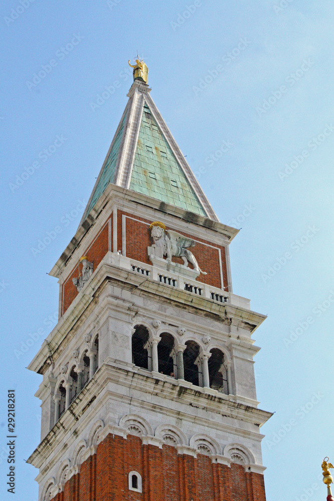 church tower of San Marco in Venice