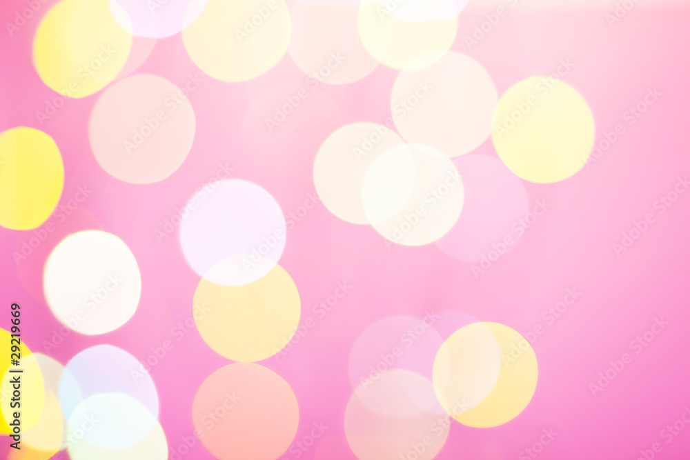 Abstract sunny bokeh on pink Abstract sunny bokeh on pink