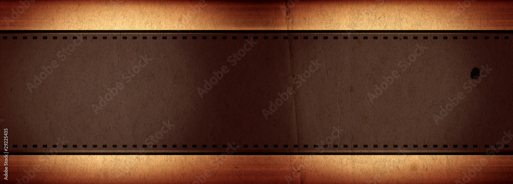 Grunge film frame with space for your text or  images