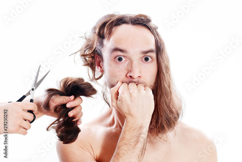 Obraz na płótnie Bad haircut