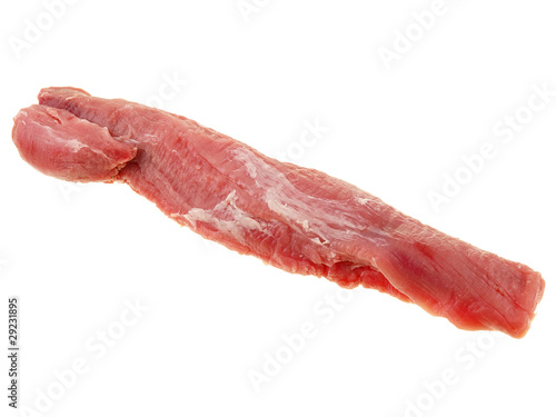 Canvas Print fresh pork tenderloin