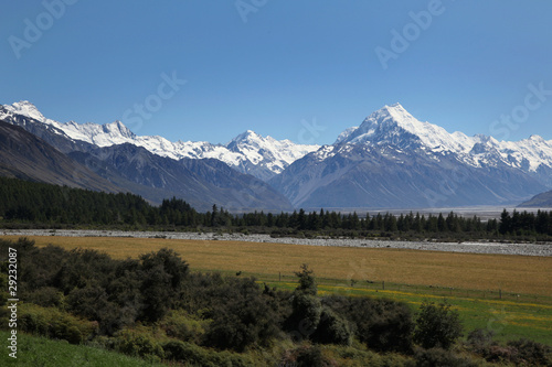 Mount Cook en Nouvelle-Zélande
