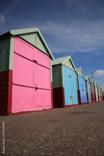 Row of beach huts Brighton © Deborah Benbrook