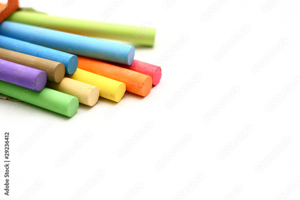 Color chalk sticks Color chalk sticks