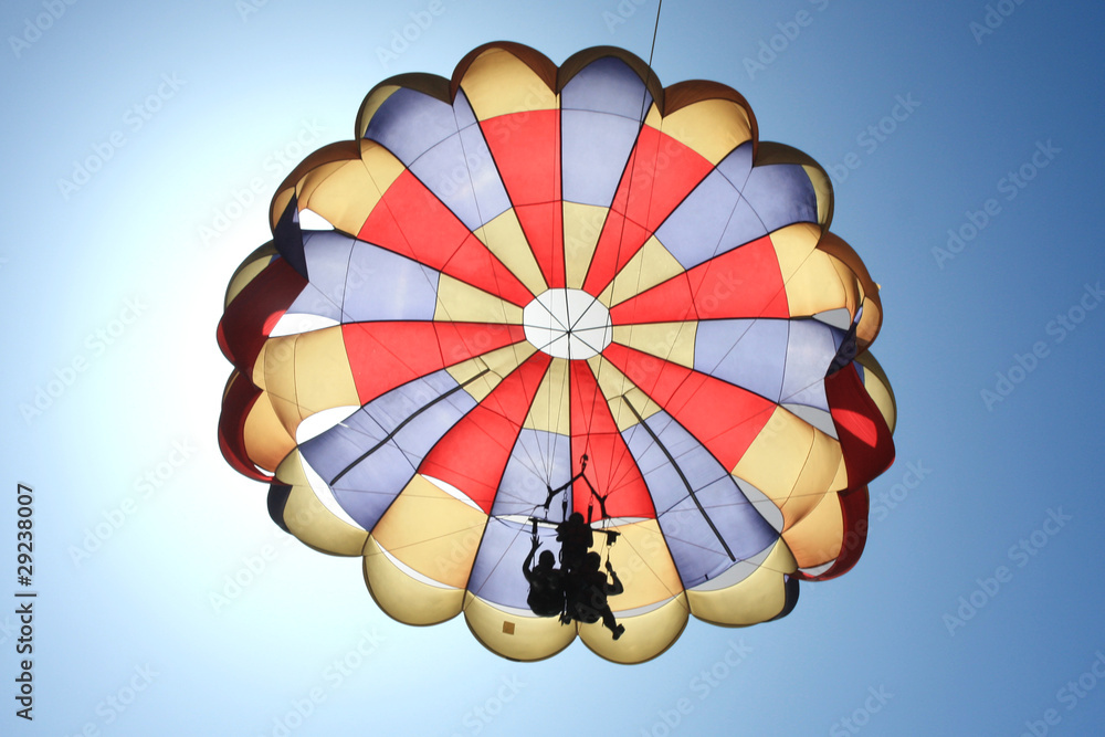 Fototapeta premium Parachute ascensionnel
