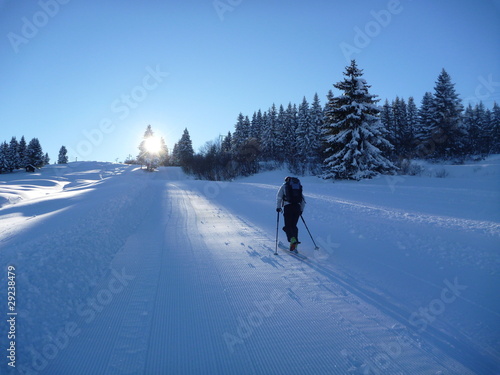 SKI DE RANDONNEE. COMBLOUX photo