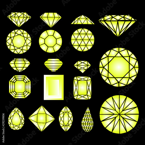 Gems vector