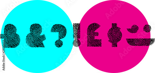 alphabet signs vector
