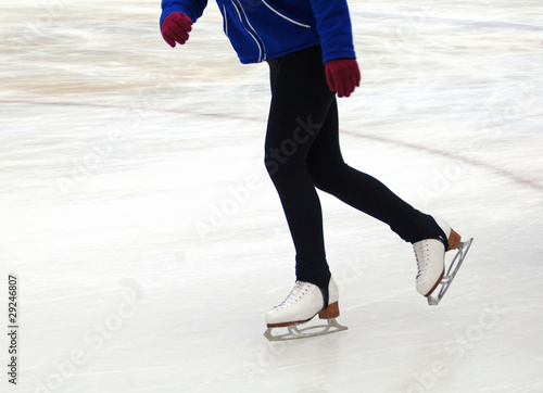 Ice skating photo