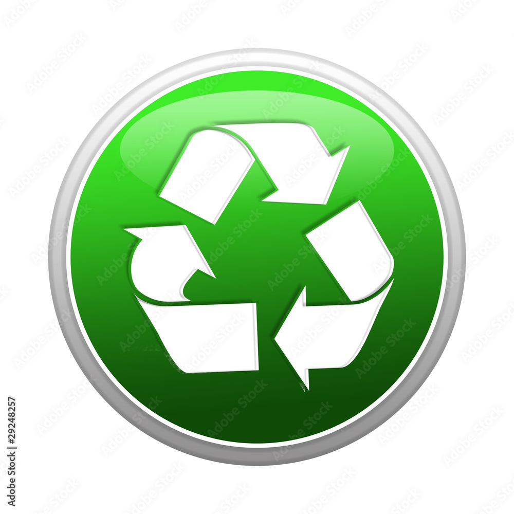 Button Umweltschutz und recycling Button Umweltschutz und recycling
