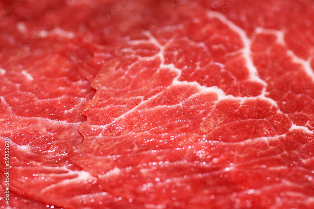 Red meat close-up Red meat close-up