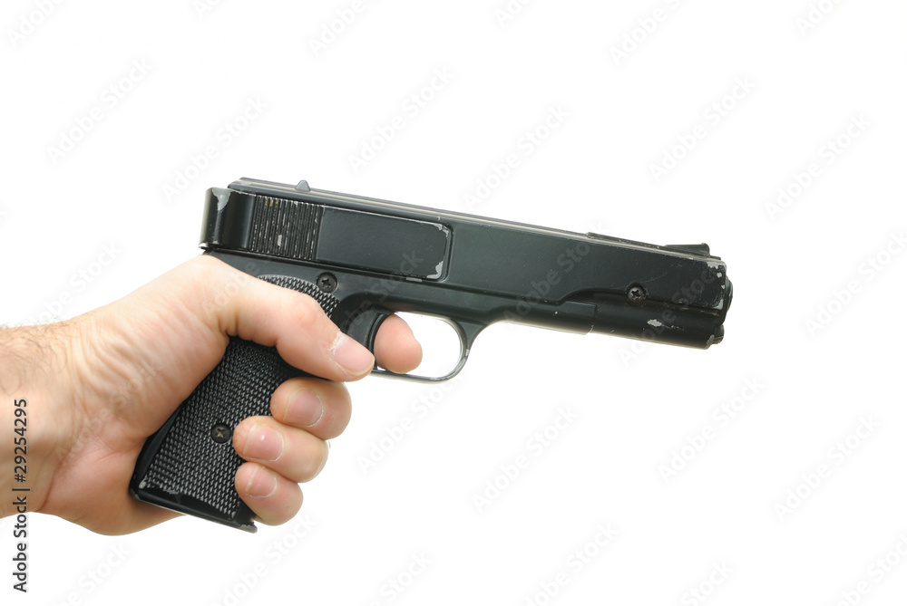 Man with Gun Man with Gun