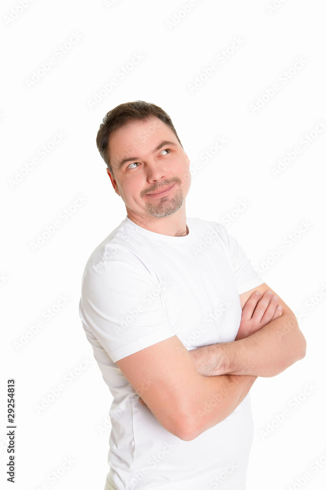Obraz premium portrait of a handsome man in studio