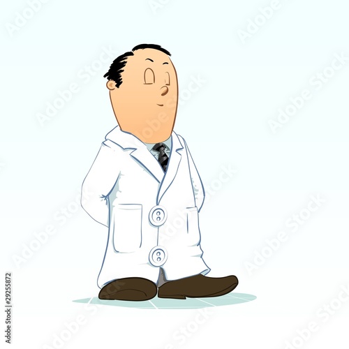 Doctor kid posing