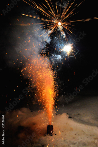 Canvas Print Silvester