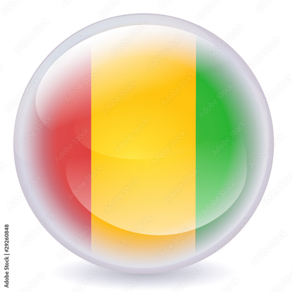 Fototapeta premium Guinea Crystal Ball Icon