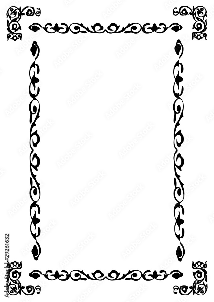 .vector decorative frame .vector decorative frame