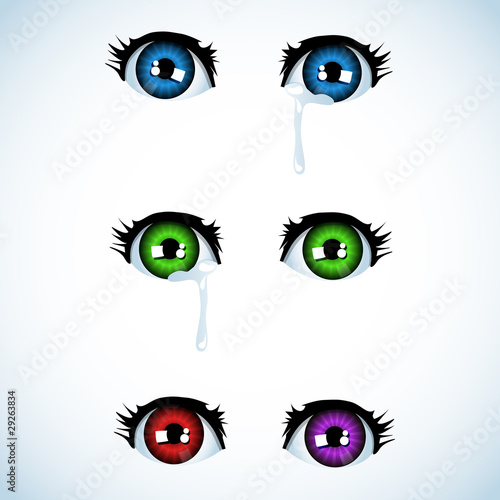 Anime eyes