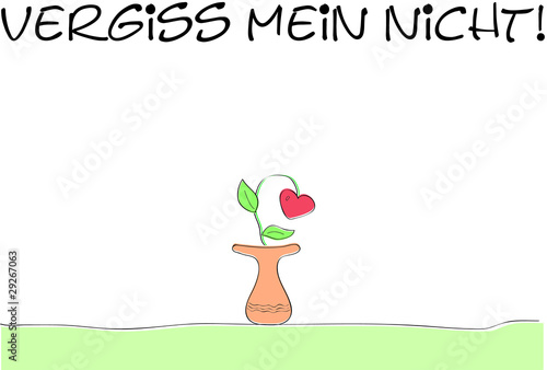 Vergiss mein nicht!