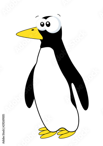 Pinguin lustig